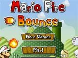 mario fire bounce