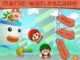 juegos de mario bros mario war escape